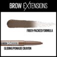 Lápiz De Cejas  Brow Extensions 257- Café Medio